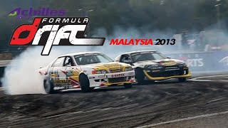 Achilles Formula Drift Malaysia 2013 -- Ken Gushi vs Tengku Djan  Toyota Chaser vs Silvia S15