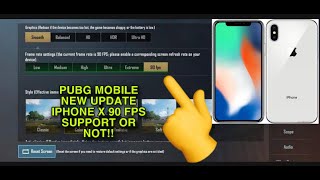 Iphone X Pubg Test New Update 90FPS in 2020 Support or Not!!