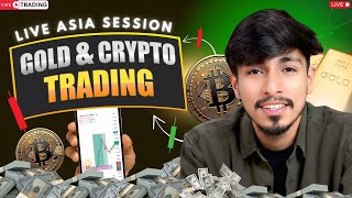 Live Crypto Trading |Bitcoin And Gold Live Operator Trader | 01 Dec