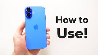 How To Use The iPhone 16 - Full Beginners Guide!