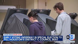 Early voting underway for Houston City Council special election