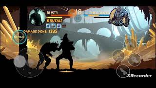 shadow fight 2||2025||Private server||Rusty vs Megalith part 1