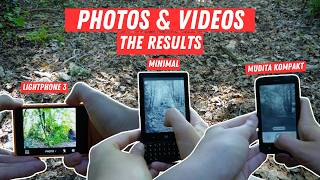 📸  The BEST Camera Will SURPRISE You! | Light Phone 3 vs Mudita Kompakt vs Minimal Phone || DPUK