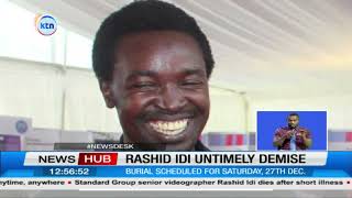 Standard Group senior videographer Rashid Idi to be transported to Malaba ahead of Saturday burial