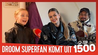 SUPERFAN CELESTE surprised at home by DAVINA MICHELLE // Q-top 1500