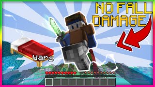 BEDWARS but everytime i take FALL DAMAGE i die.