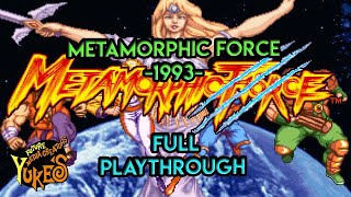 Metamorphic Force (1993) - FULL GAME Complete Walkthrough Longplay - No Commentary