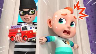 Don’t Strangers into the House | Police Song | Safety for Kids | Rosoo Nursery Rhymes & Kids Songs