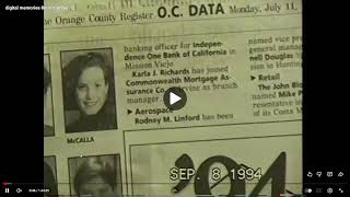 Karla makes headlines 1994