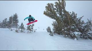 8-10 Foot POWDER Storm at Mammoth Mountain!!