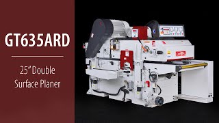 Cantek GT635ARD 25" Double Surface Planer