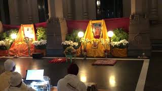 Ram naam samkirtan at Belur Math on the occasion of Swami Brahmananda birthday - 11.02.2024