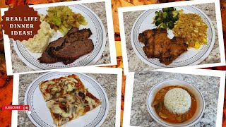 What's for Dinner? | Quick & Easy Dinner Ideas | Real Life Meals!