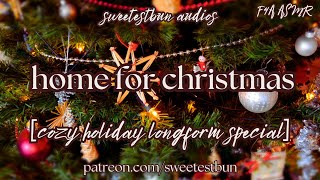 ♡ home for christmas (holiday special longform audio+visuals) ♡ (F4A) | Girlfriend Audio | ASMR