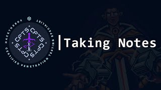 How to Take Notes for the HackTheBox CPTS
