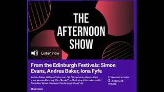 Iona Fyfe on The Afternoon Show - BBC Radio Scotland