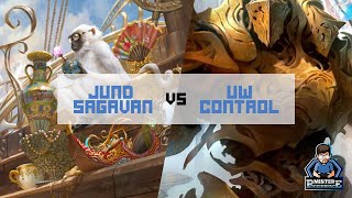 UW Control VS Jund Sagavan | Magic The Gathering [MTG Modern Gameplay]