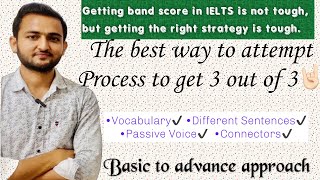 How to Write Process Chart | Vocabulary, Connectors, Passive Voice | IELTS Aspirants