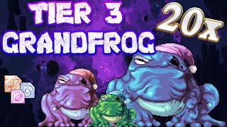 20x Loot from Tier 3 Grandfrog | Full World 1 Dungeon Clear | Idleon