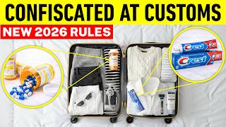 20 'Legal' Items That Get CONFISCATED at International Customs