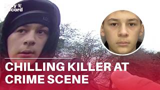 Body-cam footage shows KILLER Kian Moulton talking to police at Leo Ross murder scene