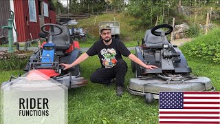 Husqvarna Rider 1200 VS ProFlex 21, 10 years of development!