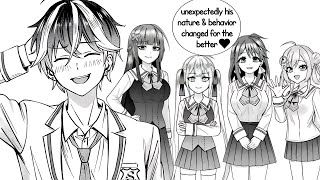 Reincarnated as Brutal Villain, He Changes Behavior & Marries 4 Heroines to Escape His Tragic Ending