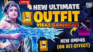 🥶UMP45 GLACIER WINTER HIGHNESS ULTIMATE CRATE Opening |🥶 M416 GLACIER BACK 🥶| 🔥PUBG MOBILE 🔥