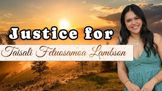 Justice for Taisali Fetuosamoa Lambson 💔😭 #justiceforTai #viralvideo #mybabygirl 