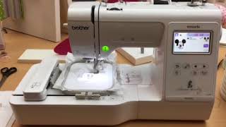 Brother Stickmaschine M240ED Markteinführung 09/2017
