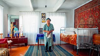 🇺🇦🇰🇬Lonely Ukrainian Grandma From Kyrgyzstan Shows Her Life in a Village