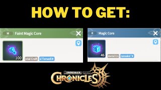 Magic Core & Faint Magic Core Summoners war chronicles Guide Farming