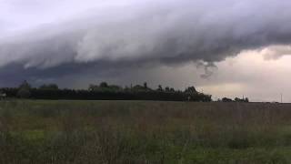 Temporale Mesagne  visto da strada vecchia latiano