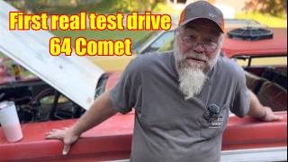 64 Mercury Comet First REAL test drive: what else is broken??