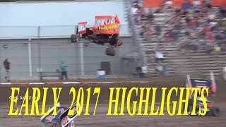 DIRT TRACK Highlights Early 2017 Ohsweken Speedway