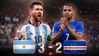 Highlights & Goals | Argentina 3-2 Cape Verde | FIFA World Cup 2026™