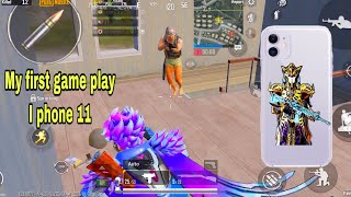 My first game play iPhone 11 #pubgmobile #itsgunda
