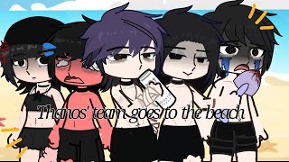 Thanos' team goes to the beach// English 