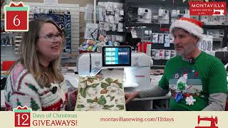 Montavilla Sewing Center's 12 Days of Christmas Day 6