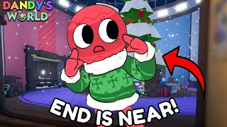 THE END OF THE CHRISTMAS EVENT IS HERE? | DANDYS WORLD