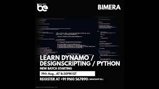 New Dynamo Training Batch from Aug 19th