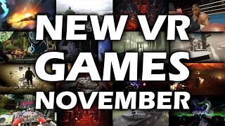 New VR Games - November 2025