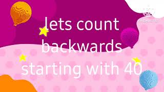 count by 4's!
