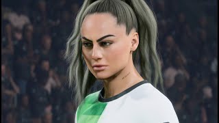 [4K] FC24 - The brilliant goal from Alisha Lehmann's mid-range shot / Gameplay video 【katabutsu7】