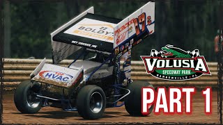 Battle For 12th Place || WOO Sprint Cars Dirt Racing Championship Series (Race 1)