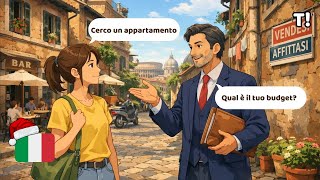 Which Apartment Would You Choose? Real Italian Dialogues in Rome