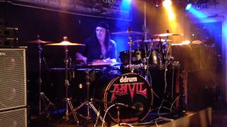 Anvil - Robb Reiner Swing Thing Solo Bubba's Sauk Rapids MN 5/4/14