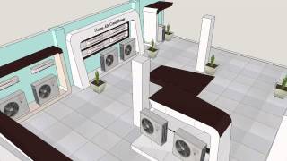 Sketchup showroom presentation