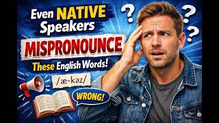 Even Natives Mispronounce these English Words - Conversation 101