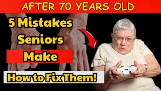 Why Gout Worsens After 70 – 5 Mistakes Seniors Make and How to Fix Them!